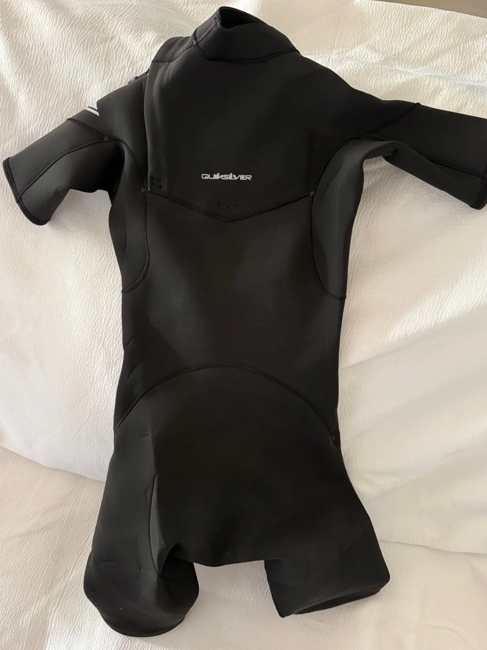 Quiksilver Black Kids Short-Sleeve Neoprene Spring Suit